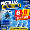 Pastillas de Limpieza de Extrema Lavadora PACK(6 + 6 REGALO)