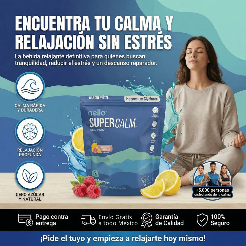 Super Calm-Vuelve a sentir calma aunque tengas mil cosas en la cabeza